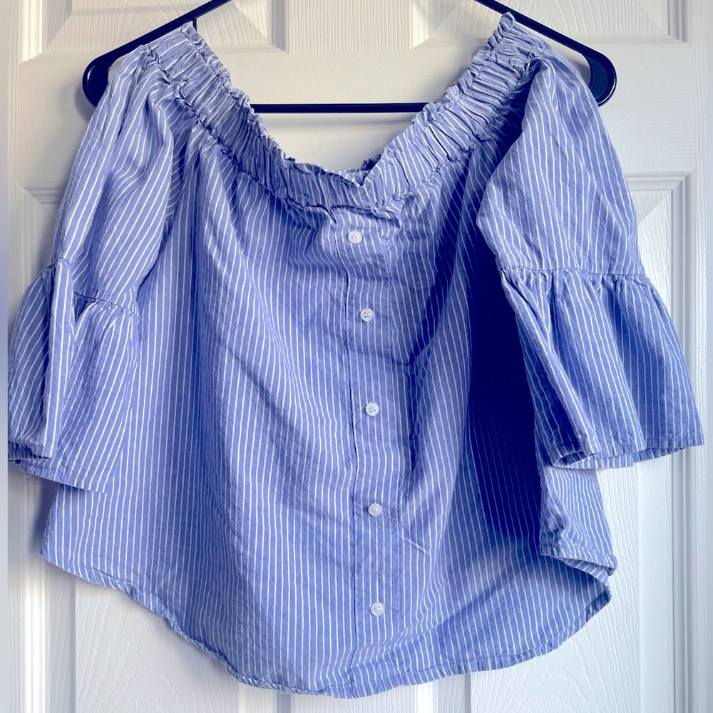 Off the shoulders blouse